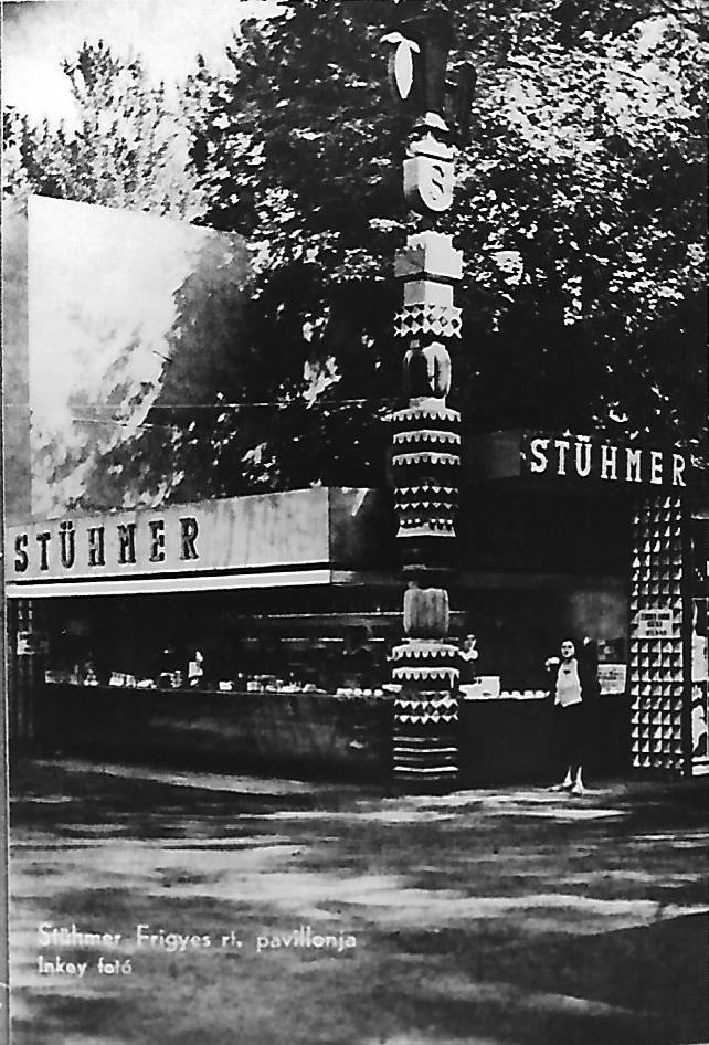 Stühmer pavilon Budapest 1936. (Magyar Kereskedelmi és Vendéglátóipari Múzeum CC BY-NC-ND)