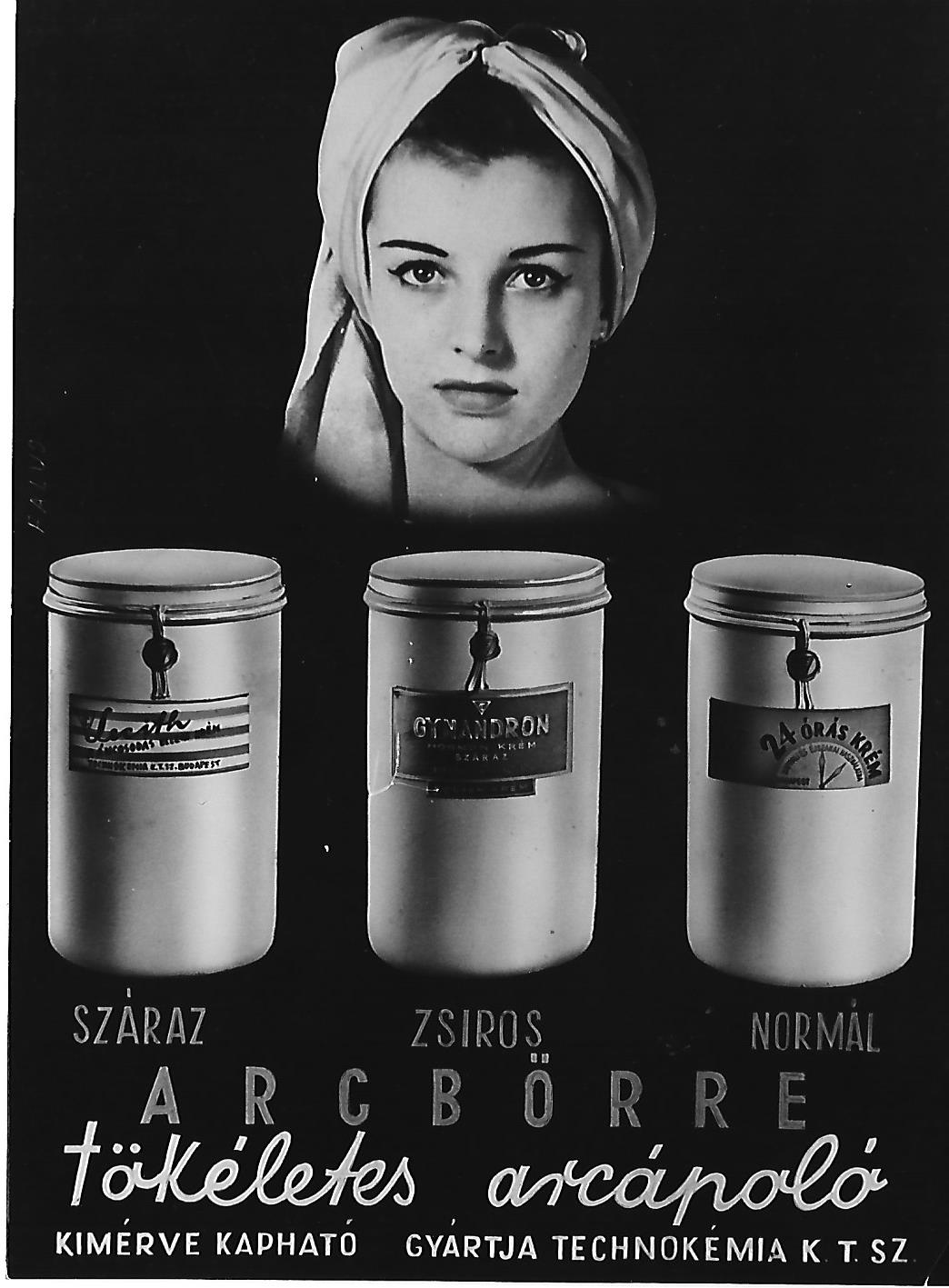 A tökéletes arcápoló - reklámja (Magyar Kereskedelmi és Vendéglátóipari Múzeum CC BY-NC-ND)