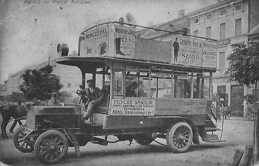 Városi Autóbusz - Arad (Magyar Kereskedelmi és Vendéglátóipari Múzeum CC BY-NC-ND)