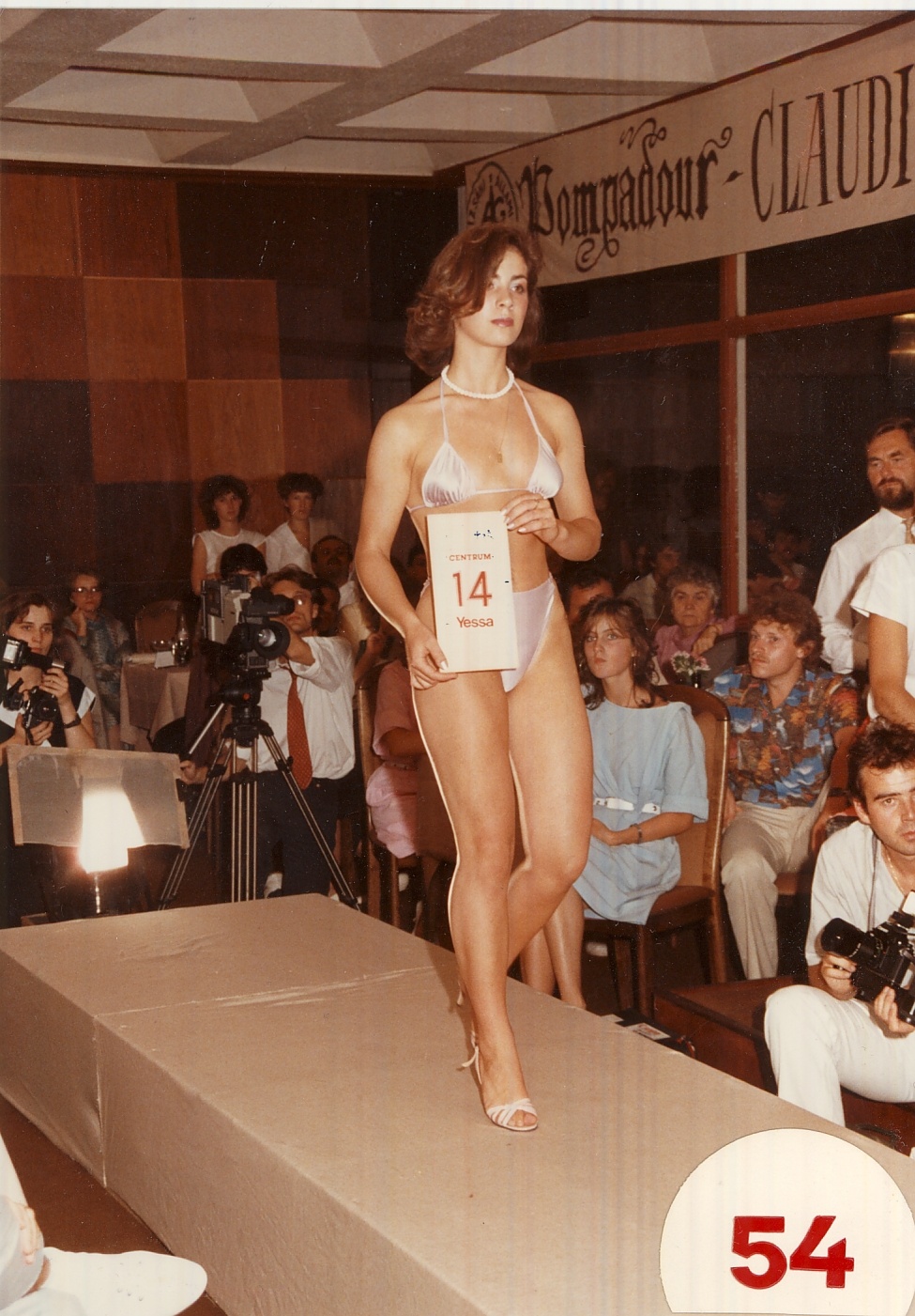 Miss Magyarország Verseny - 1985 (Magyar Kereskedelmi és Vendéglátóipari Múzeum CC BY-NC-ND)