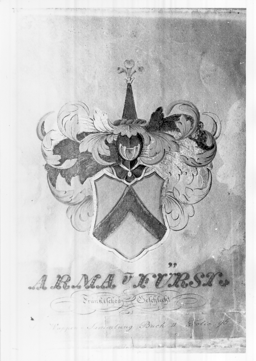 A Fürst család címere (Magyar Kereskedelmi és Vendéglátóipari Múzeum CC BY-NC-ND)