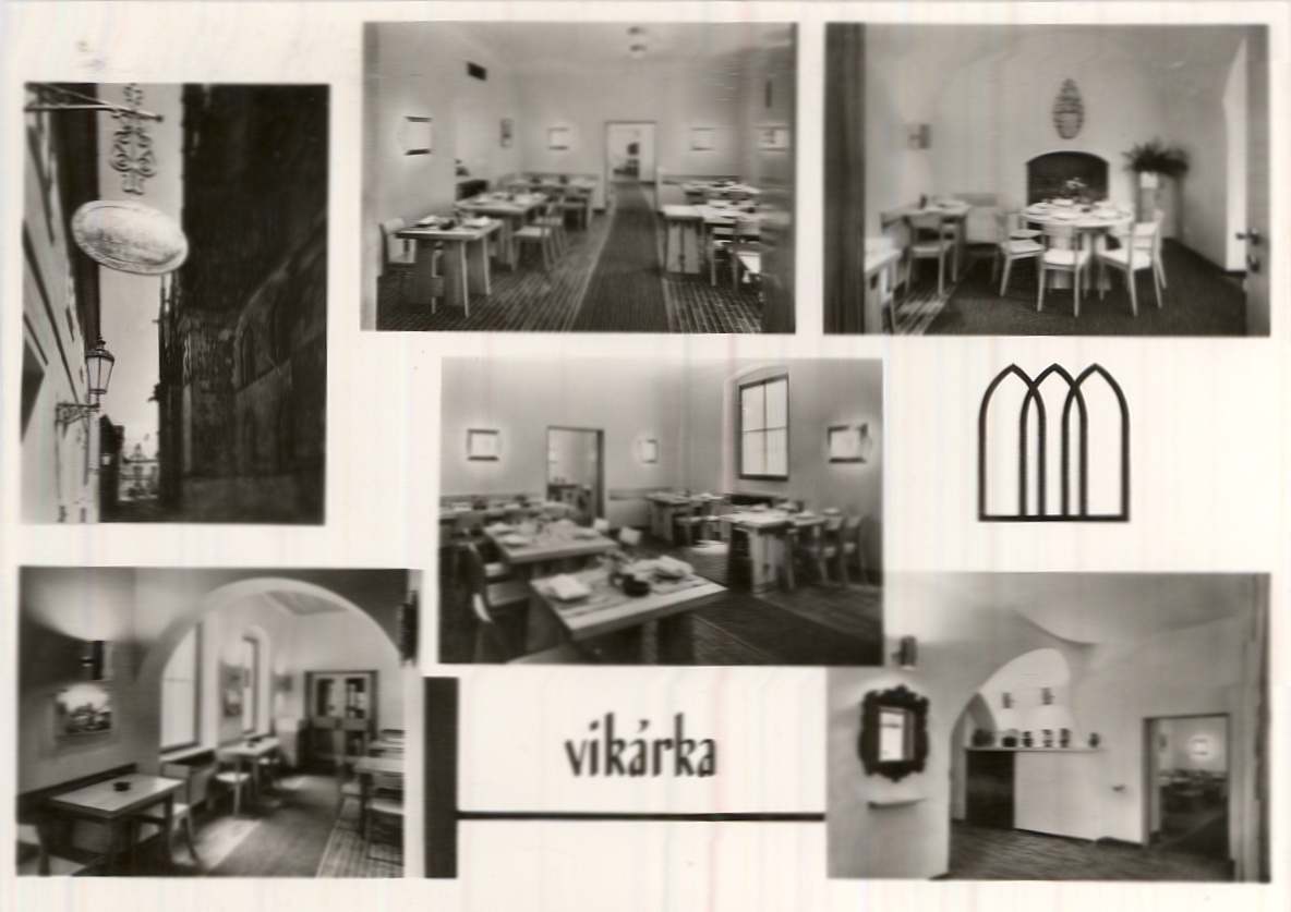 A Vikárka étterem (Magyar Kereskedelmi és Vendéglátóipari Múzeum CC BY-NC-ND)