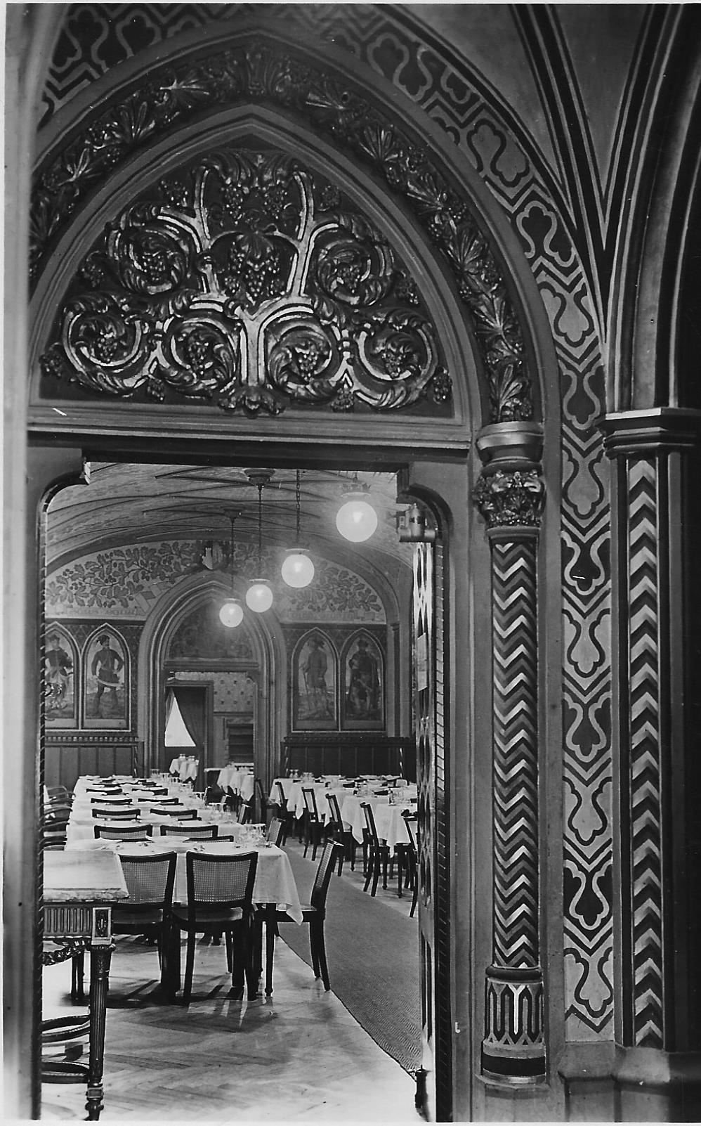 Kárpátia Söröző-étterem, Budapest 1940. (Magyar Kereskedelmi és Vendéglátóipari Múzeum CC BY-NC-ND)