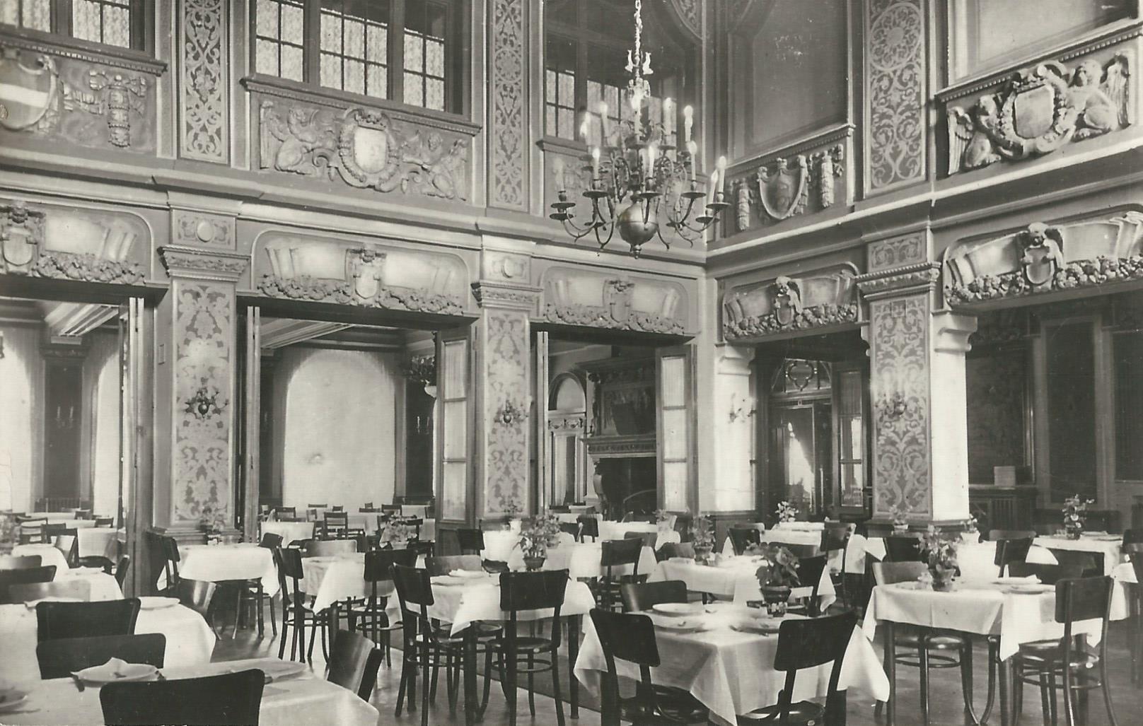 Palotaszálló étterem, Lillafüred 1966. (Magyar Kereskedelmi és Vendéglátóipari Múzeum CC BY-NC-ND)