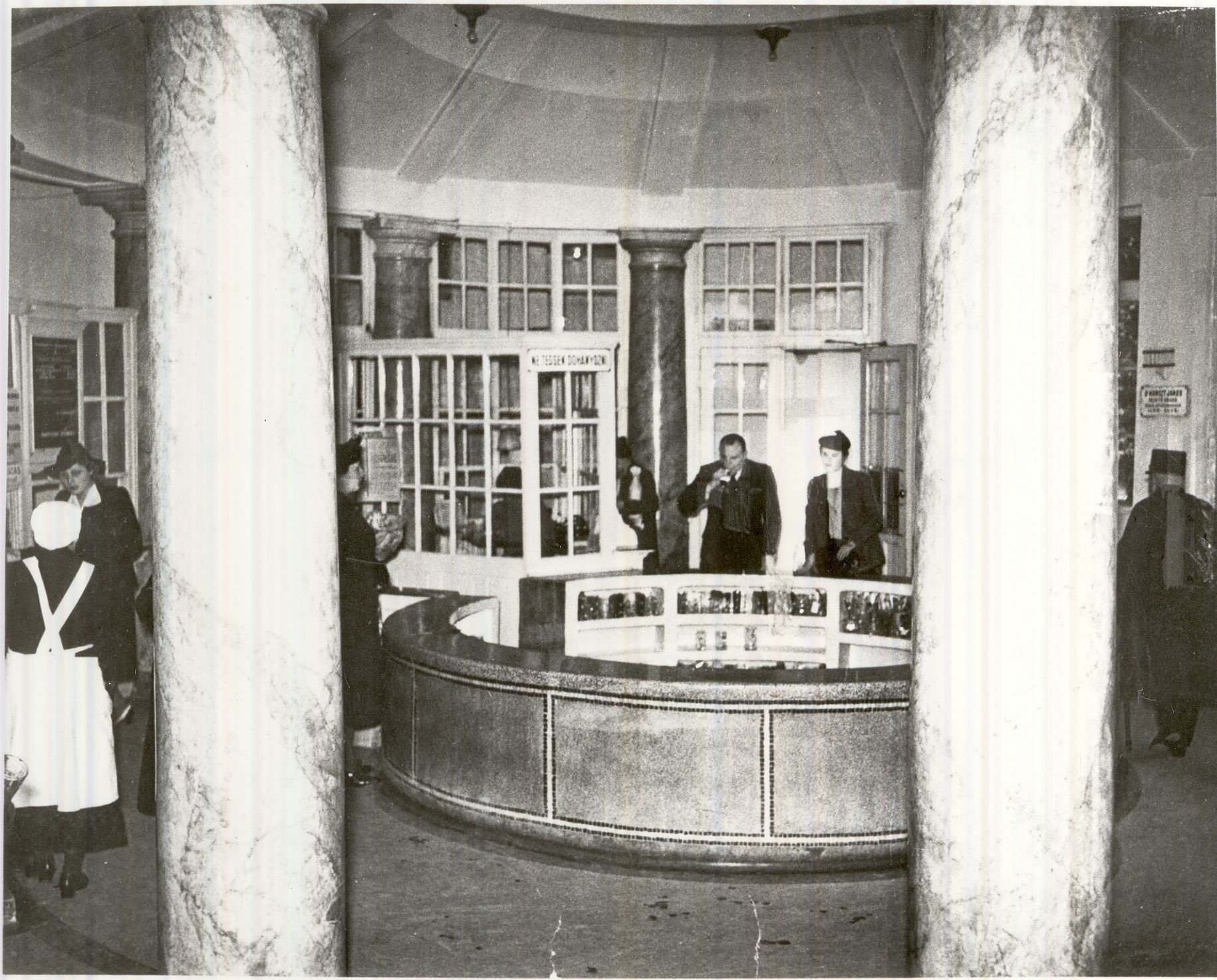 Rudasfürdő ivócsarnoka (Magyar Kereskedelmi és Vendéglátóipari Múzeum CC BY-NC-ND)