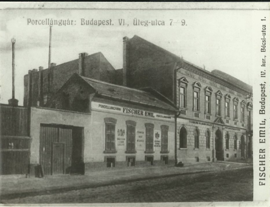 Porcellángyár épülete (Magyar Kereskedelmi és Vendéglátóipari Múzeum CC BY-NC-ND)