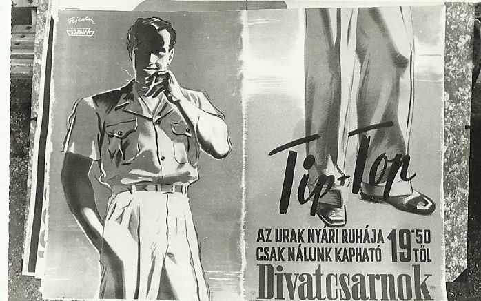 Tip-Top az Urak nyári ruhája, 1940. (Magyar Kereskedelmi és Vendéglátóipari Múzeum CC BY-NC-ND)