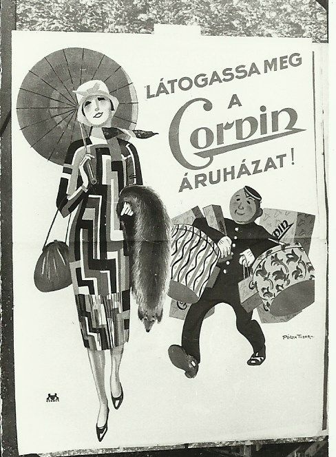 Látogassa meg a Corvin Áruházat!, Budapest 1926. (Magyar Kereskedelmi és Vendéglátóipari Múzeum CC BY-NC-ND)