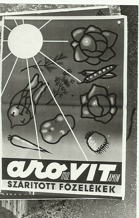Aroma VITamin szárított főzelékek, 1943. (Magyar Kereskedelmi és Vendéglátóipari Múzeum CC BY-NC-ND)