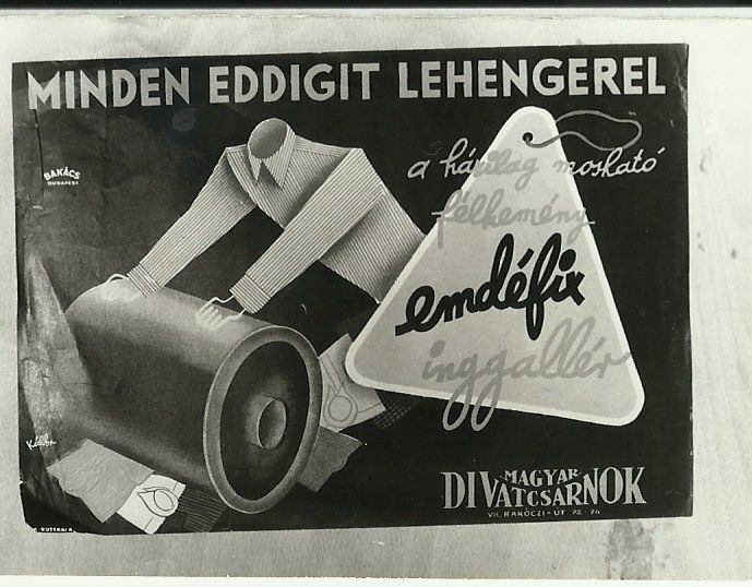 Emdéfix inggallér - Magyar Divatcsarnok, 1937. (Magyar Kereskedelmi és Vendéglátóipari Múzeum CC BY-NC-ND)