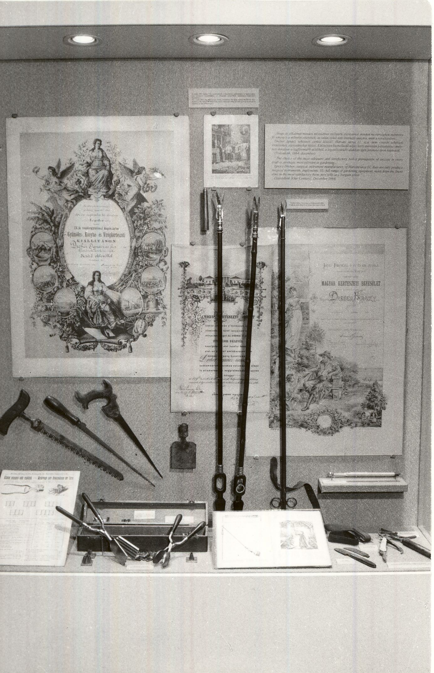 Kereskedelmi kiállítás (Magyar Kereskedelmi és Vendéglátóipari Múzeum CC BY-NC-ND)