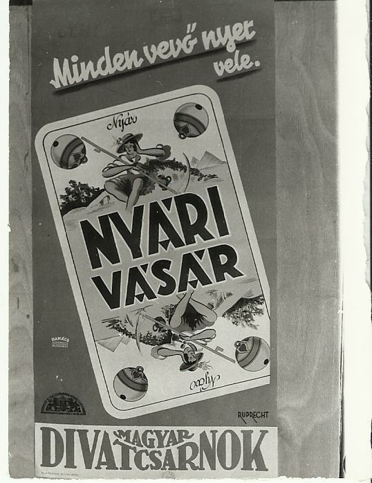 Nyári Vásár a Divatcsarnokban (Magyar Kereskedelmi és Vendéglátóipari Múzeum CC BY-NC-ND)
