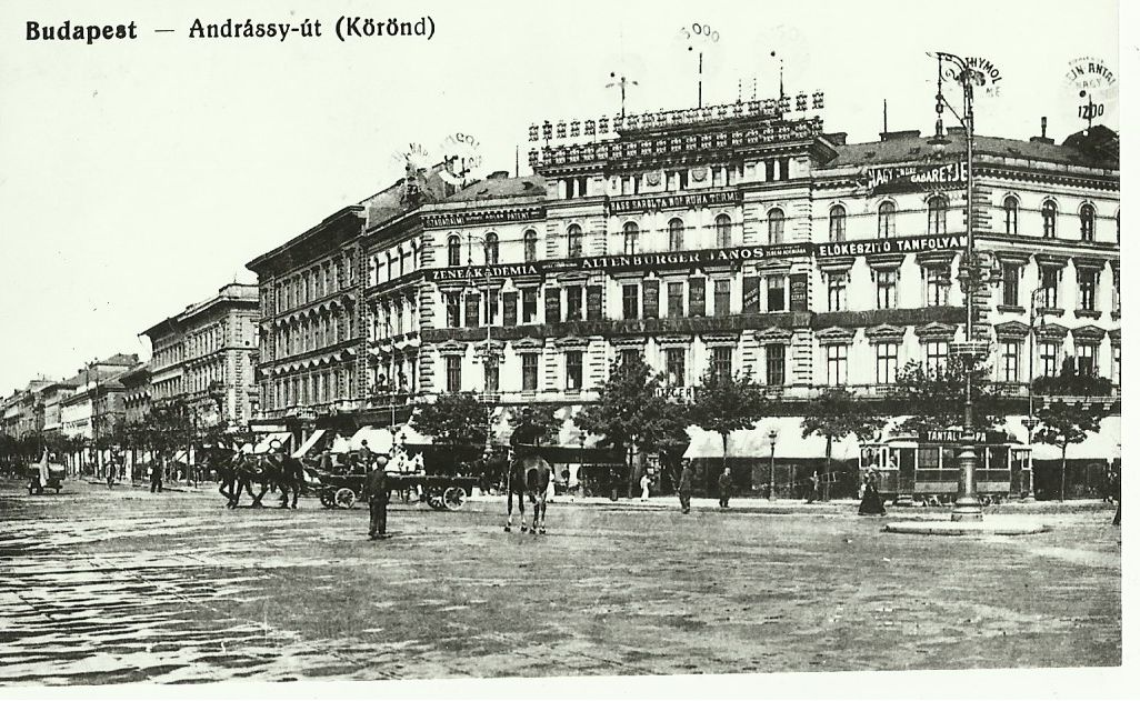 Budapest Andrássy-út (Körönd) (Magyar Kereskedelmi és Vendéglátóipari Múzeum CC BY-NC-ND)