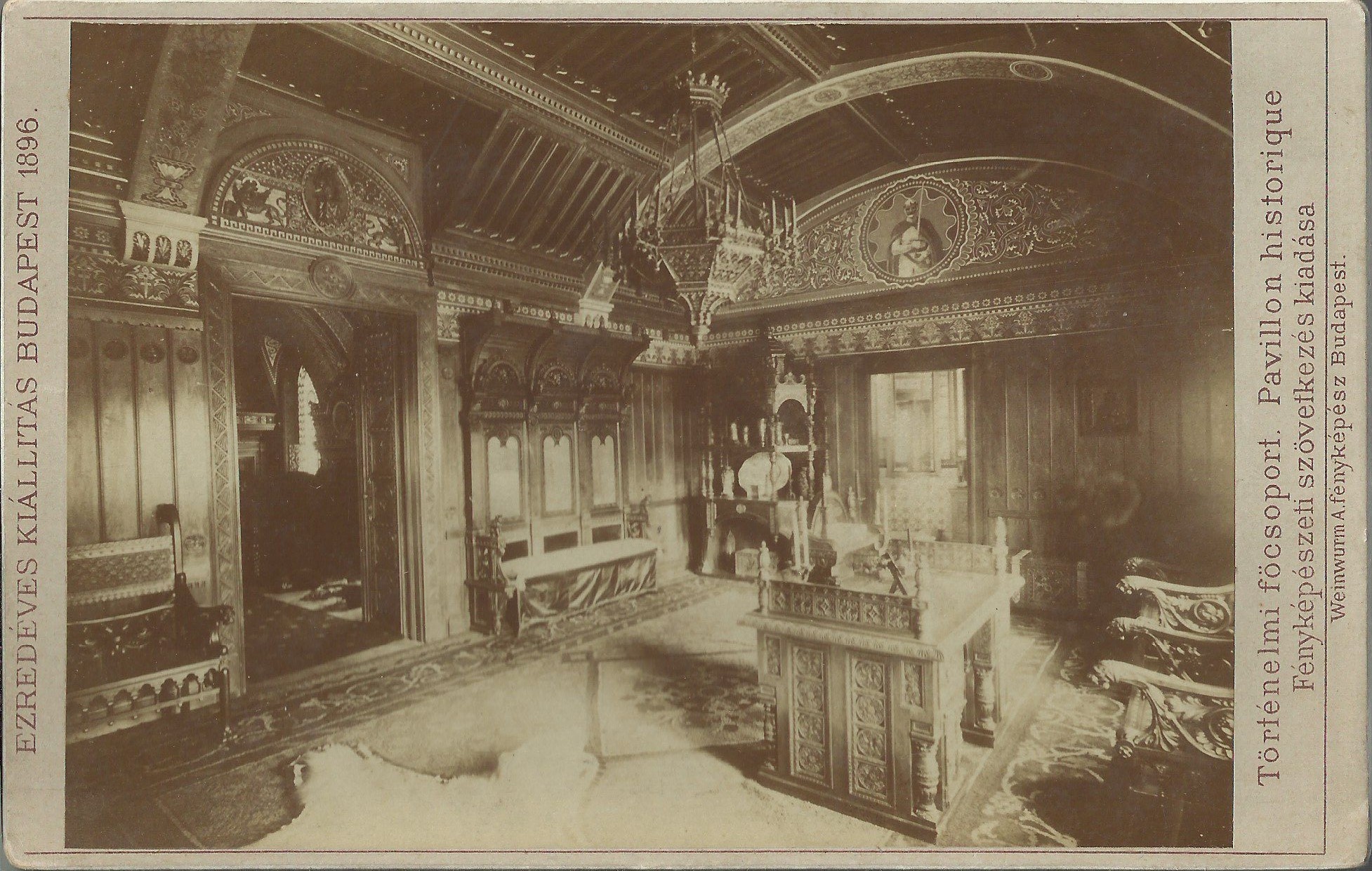 Ezredéves Kiállítás épületei 1896. (Magyar Kereskedelmi és Vendéglátóipari Múzeum CC BY-NC-ND)