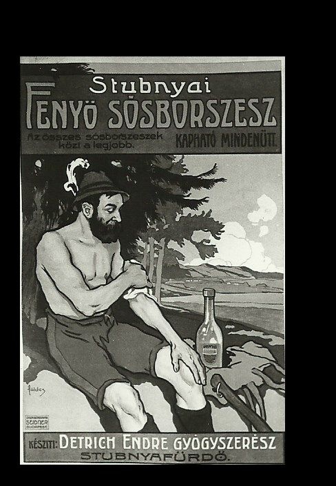 Stubnyai Fenyő Sósborszesz (Magyar Kereskedelmi és Vendéglátóipari Múzeum CC BY-NC-ND)