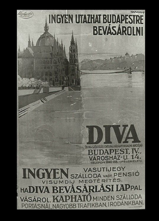 DIVA Duna Szövetség Idegen és Városforgalmi Akciója (Magyar Kereskedelmi és Vendéglátóipari Múzeum CC BY-NC-ND)