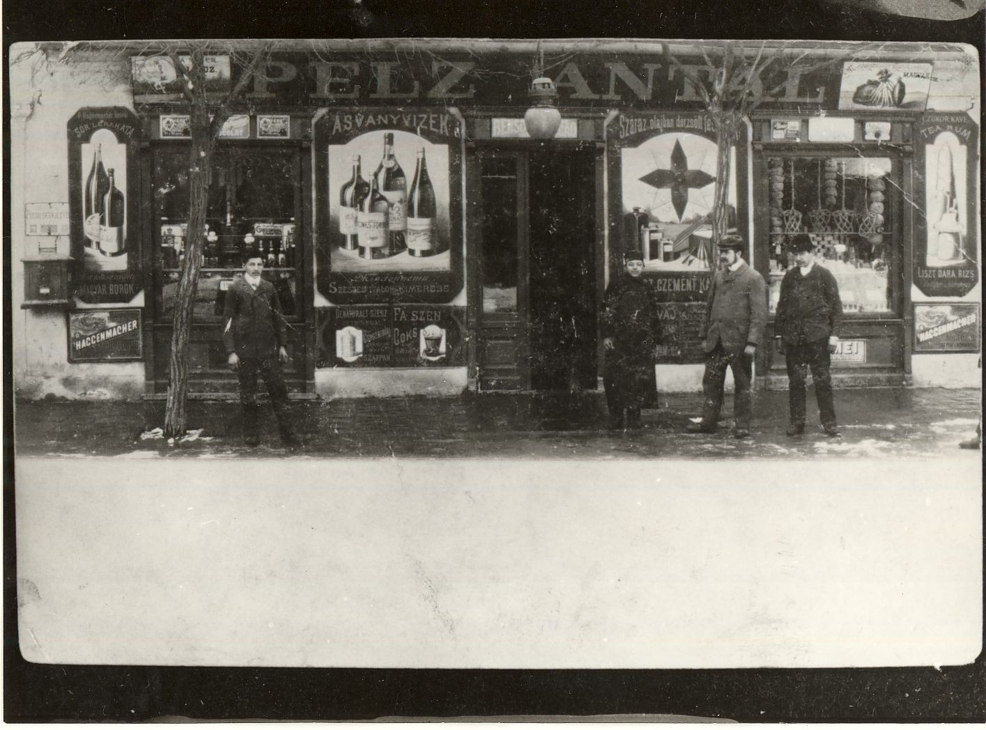 Pelz Antal vegyeskereskedés Budapest 1916. (Magyar Kereskedelmi és Vendéglátóipari Múzeum CC BY-NC-ND)