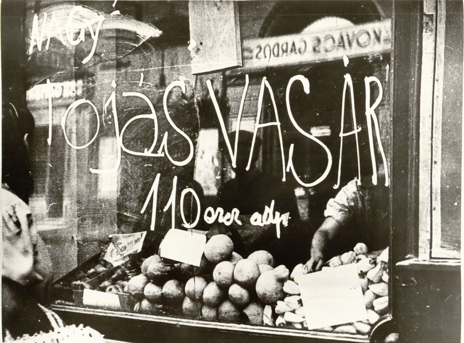Inflációs árak  Budapest 1948. (Magyar Kereskedelmi és Vendéglátóipari Múzeum CC BY-NC-ND)