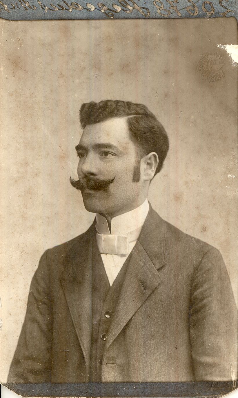 Hegedűs Antal portréja, Győr 1912. (Magyar Kereskedelmi és Vendéglátóipari Múzeum CC BY-NC-ND)