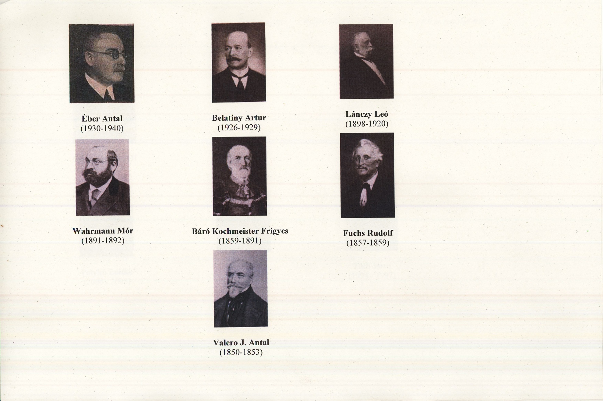 Budapesti Kereskedelmi és Iparkamara kamarai elnökök 1850-1940 (Magyar Kereskedelmi és Vendéglátóipari Múzeum CC BY-NC-ND)