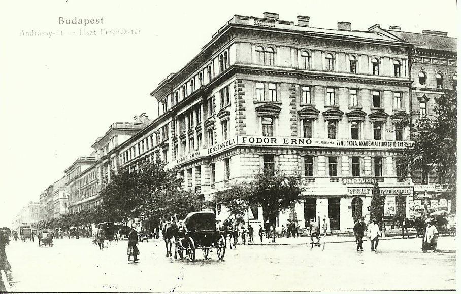 Andrássy-út -  Liszt Ferencz-tér (Magyar Kereskedelmi és Vendéglátóipari Múzeum CC BY-NC-ND)