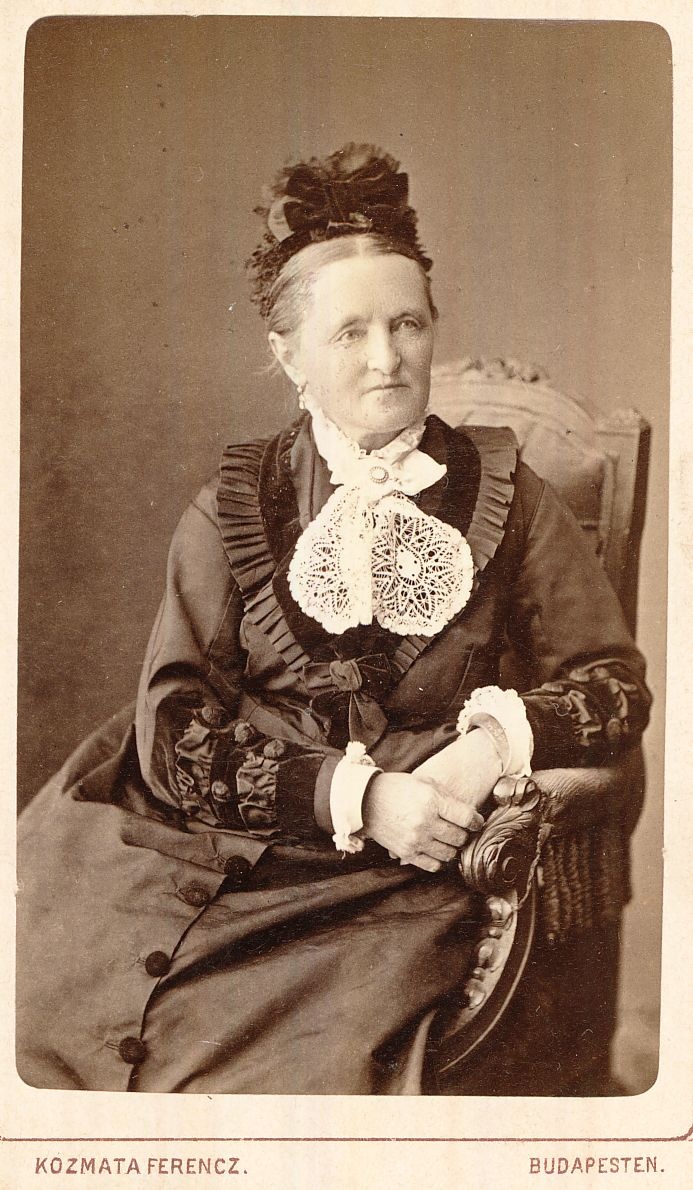 Geittner József vaskereskedő édesanyjának portréja (Magyar Kereskedelmi és Vendéglátóipari Múzeum CC BY-NC-ND)