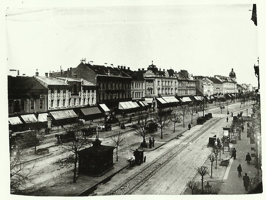 Aradi városkép (Magyar Kereskedelmi és Vendéglátóipari Múzeum CC BY-NC-ND)