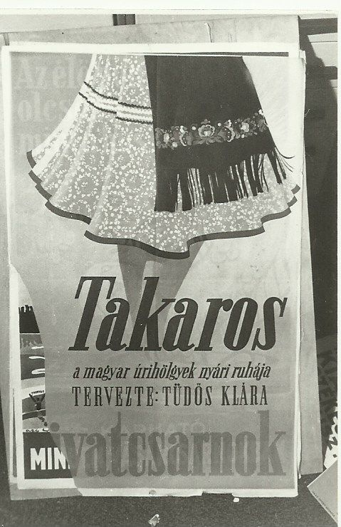 Takaros, a magyar úrihölgyek nyári ruhája (Magyar Kereskedelmi és Vendéglátóipari Múzeum CC BY-NC-ND)