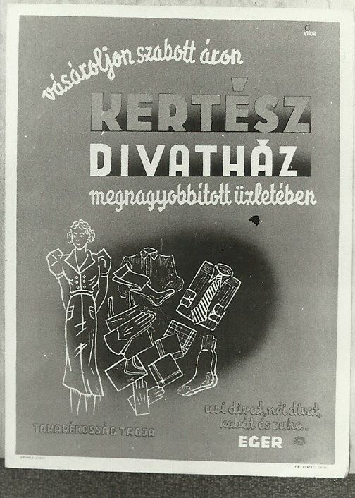 Kertész Divatház (Magyar Kereskedelmi és Vendéglátóipari Múzeum CC BY-NC-ND)