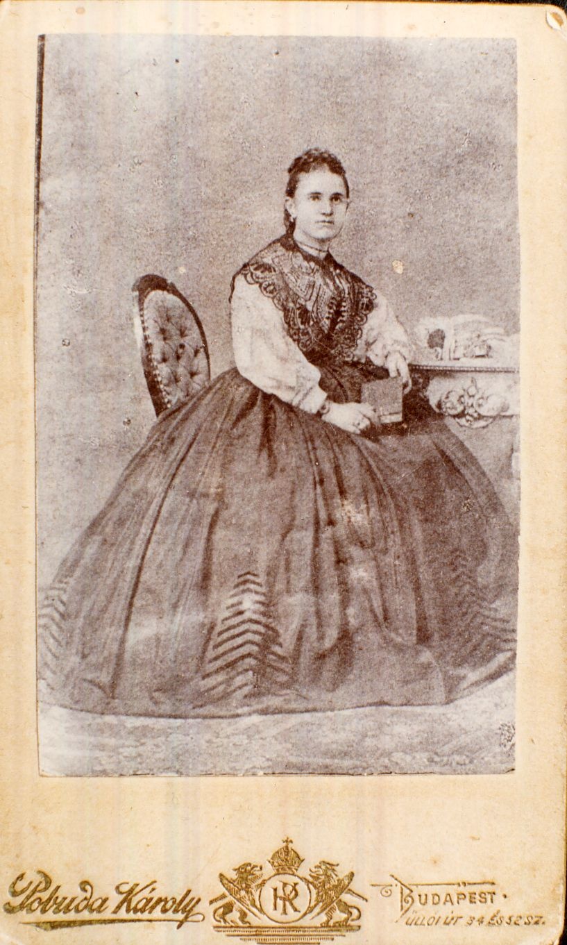 Boschetti Józsefné portréja a XIX. század második fele (Magyar Kereskedelmi és Vendéglátóipari Múzeum CC BY-NC-ND)