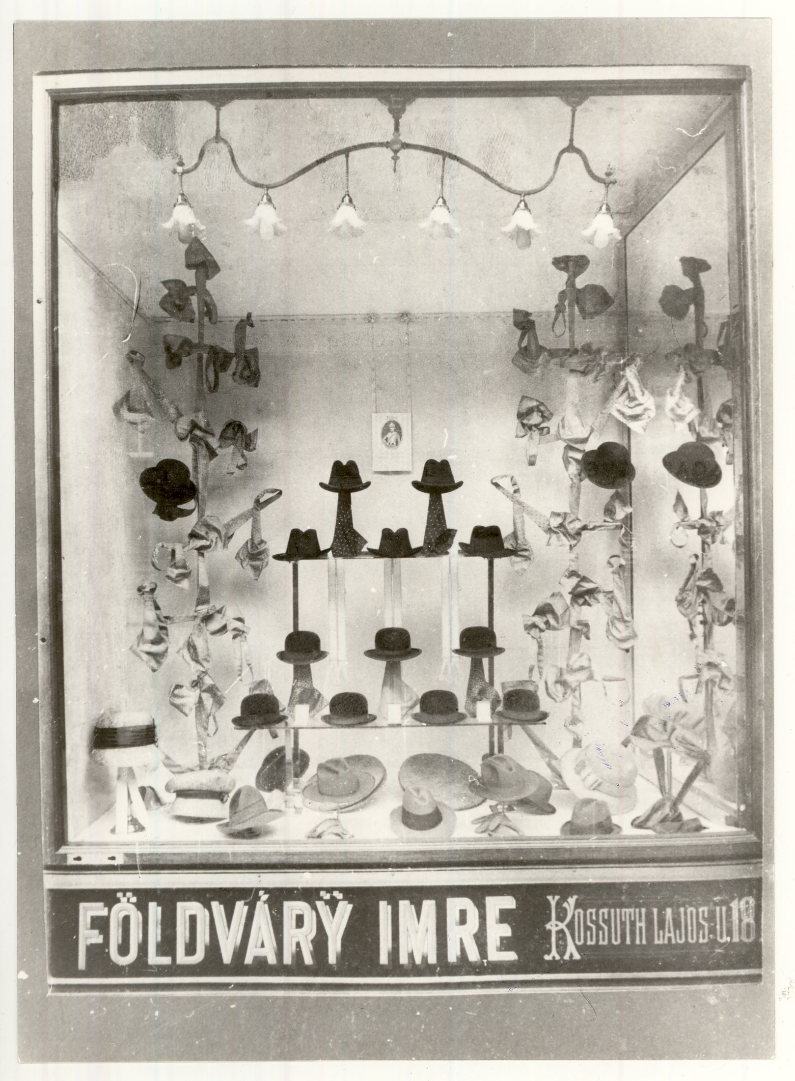 Földváry Imre kalapok (Magyar Kereskedelmi és Vendéglátóipari Múzeum CC BY-NC-ND)