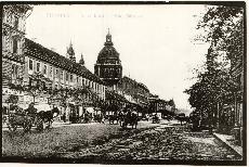 Budapesti Váci körút Budapest 1910. (Magyar Kereskedelmi és Vendéglátóipari Múzeum CC BY-NC-ND)