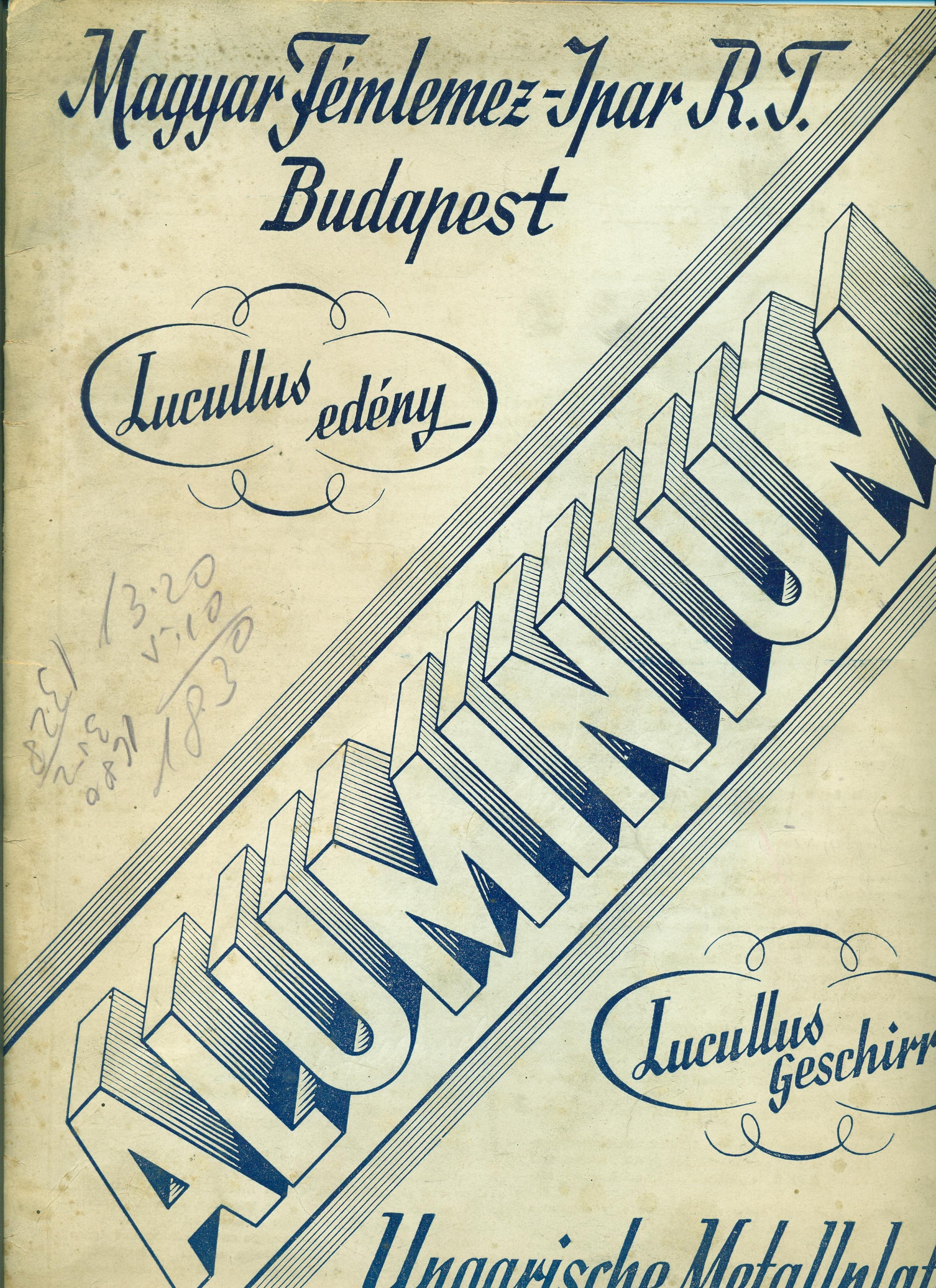 ALUMINIUM Lucullus edény (Magyar Kereskedelmi és Vendéglátóipari Múzeum CC BY-NC-SA)