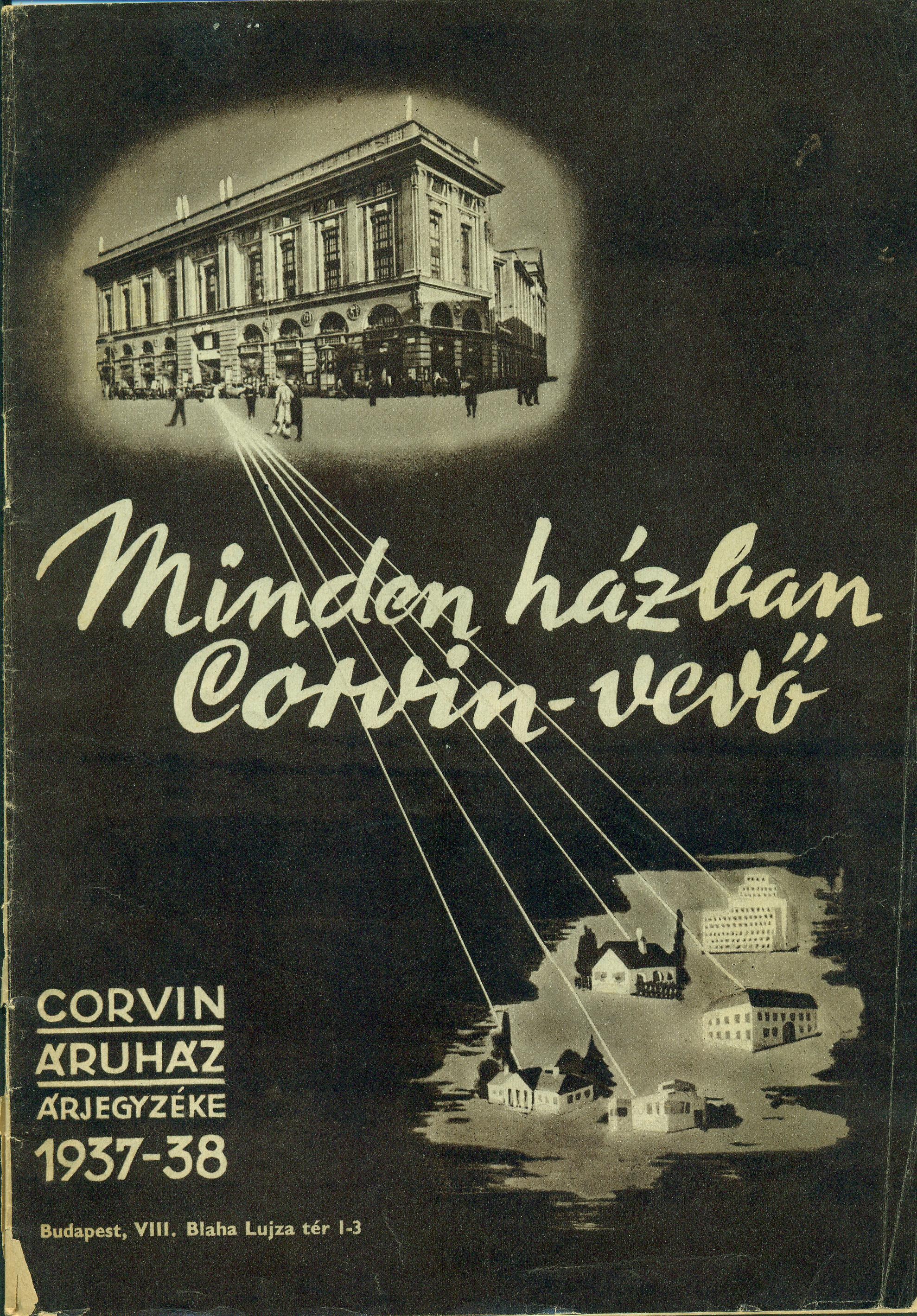 Corvin Áruház árjegyzéke (Magyar Kereskedelmi és Vendéglátóipari Múzeum CC BY-NC-SA)
