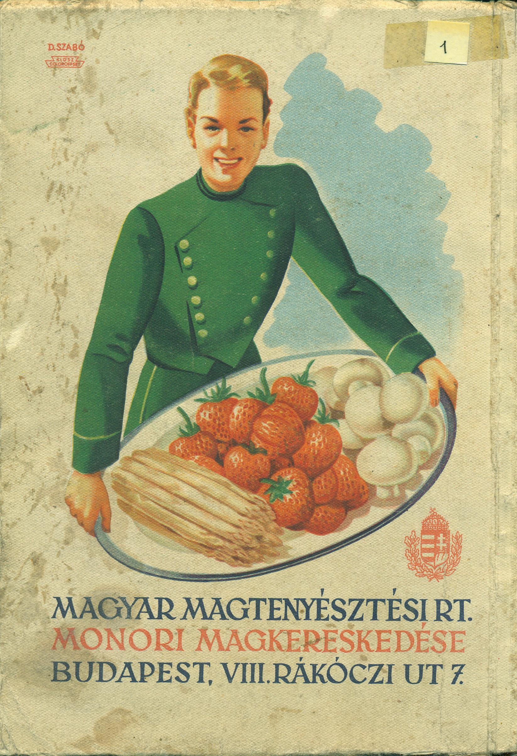 Monori Mag árjegyzék (Magyar Kereskedelmi és Vendéglátóipari Múzeum CC BY-NC-SA)