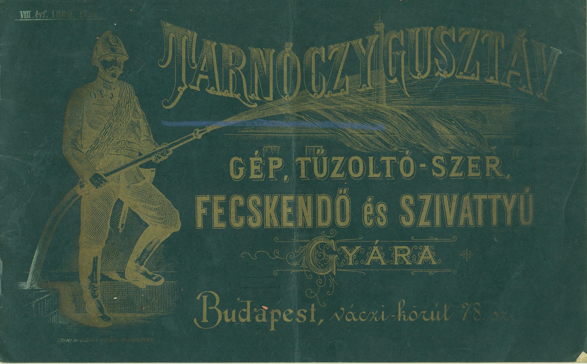 VIII. évf. 1889. 17. sz. (Magyar Kereskedelmi és Vendéglátóipari Múzeum CC BY-NC-SA)