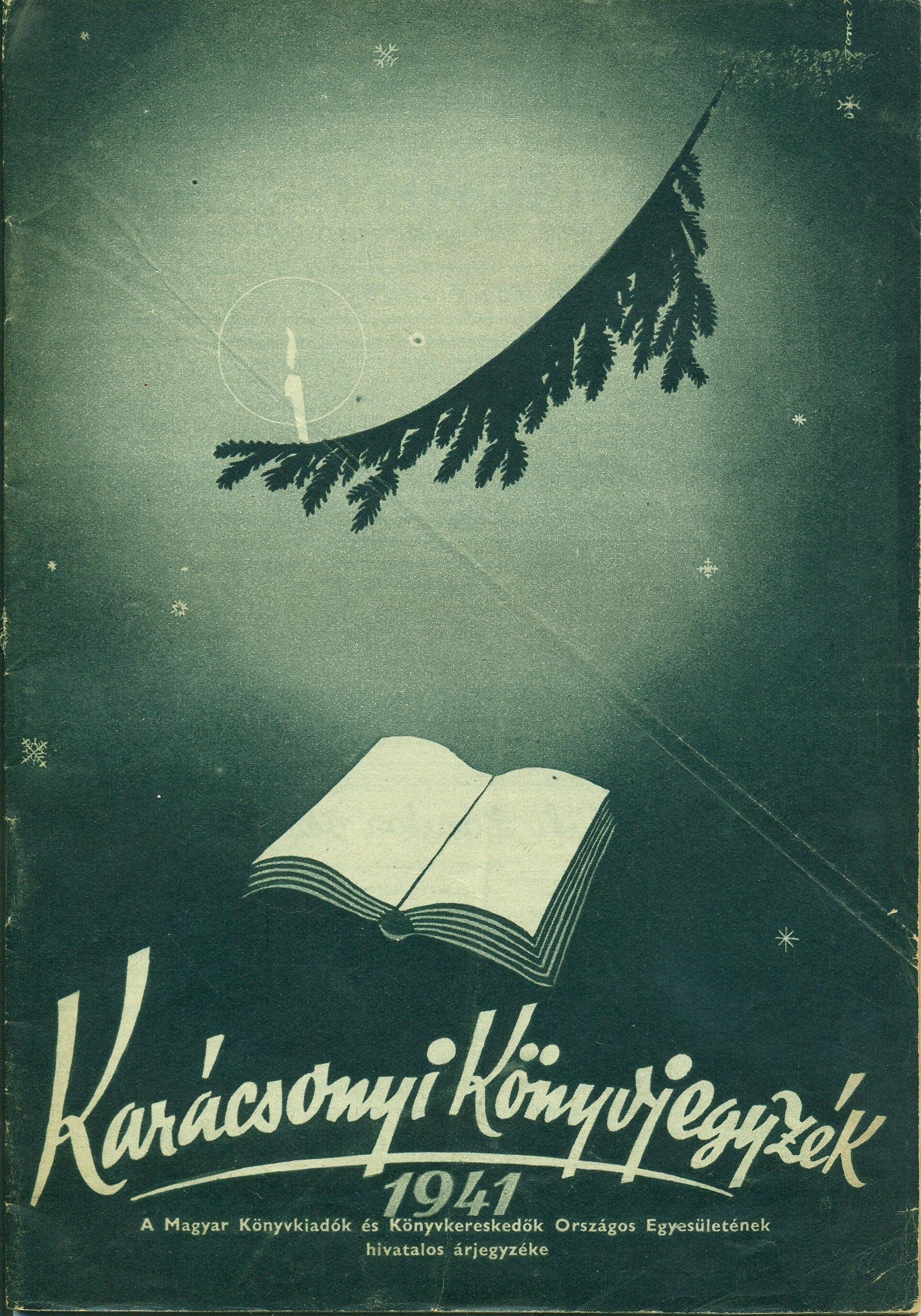 Karácsonyi Könyvjegyzék 1941 (Magyar Kereskedelmi és Vendéglátóipari Múzeum CC BY-NC-SA)