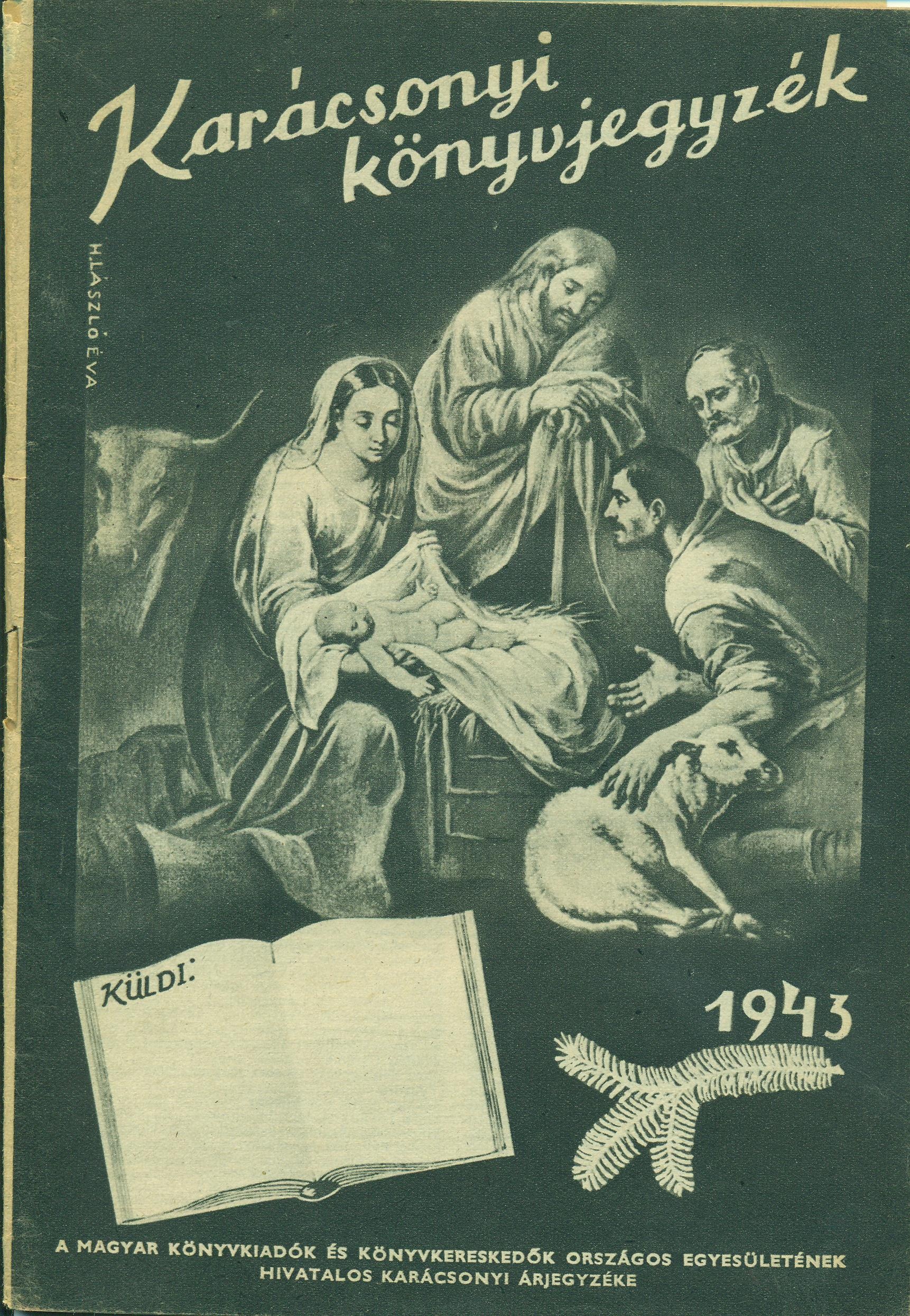 Karácsonyi Könyvjegyzék 1943 (Magyar Kereskedelmi és Vendéglátóipari Múzeum CC BY-NC-SA)