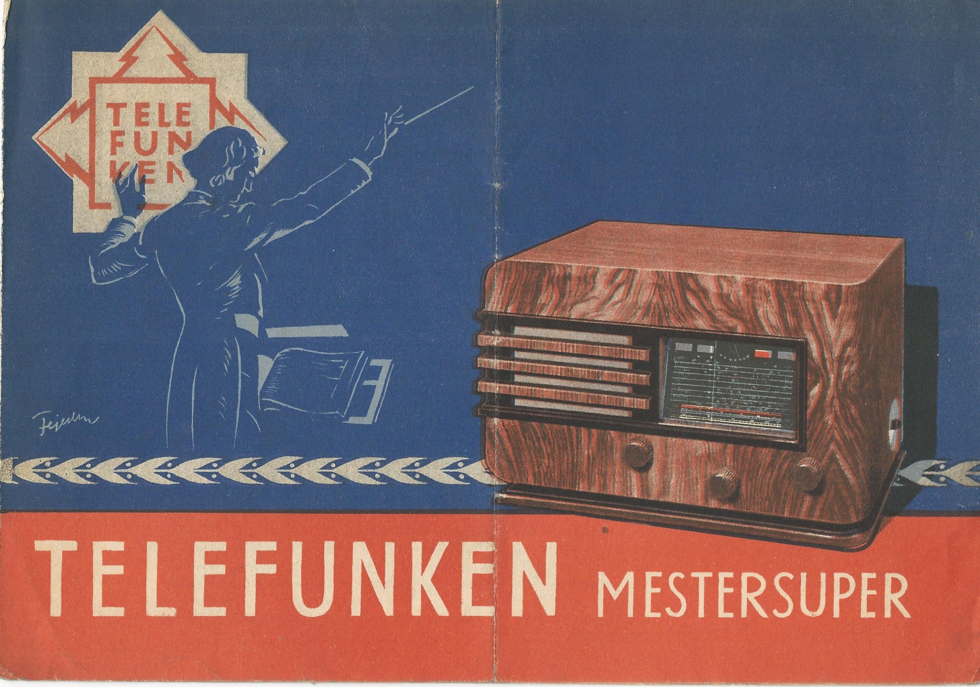 Telefunken Mestersuper árlap (Magyar Kereskedelmi és Vendéglátóipari Múzeum CC BY-NC-SA)
