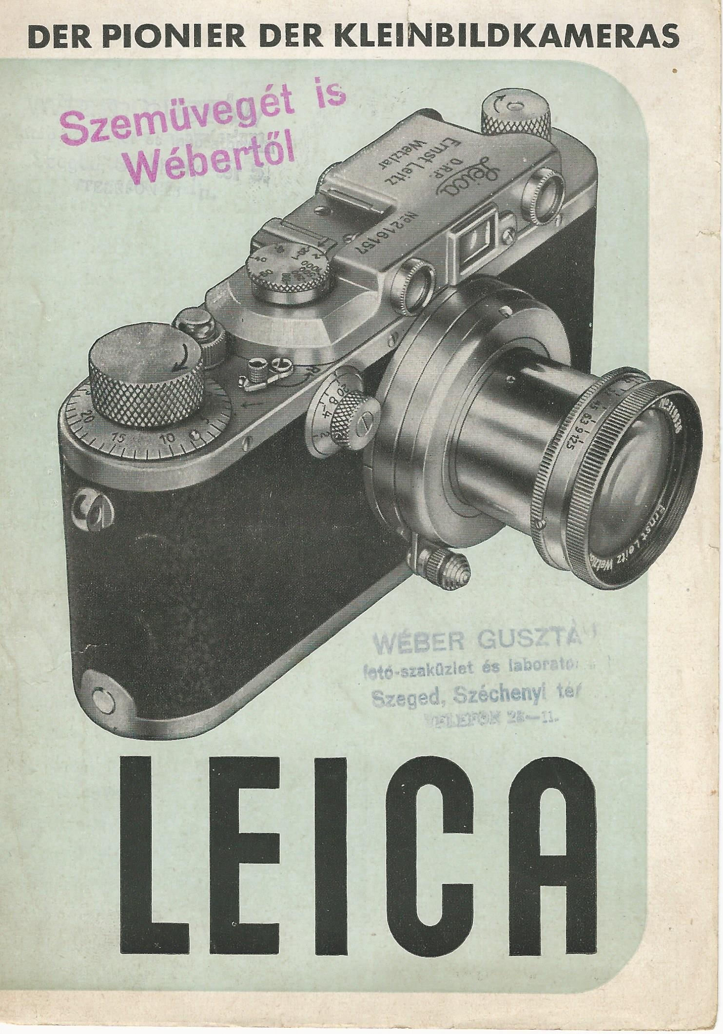 Fényképezőgép árjegyzék (Magyar Kereskedelmi és Vendéglátóipari Múzeum CC BY-NC-SA)