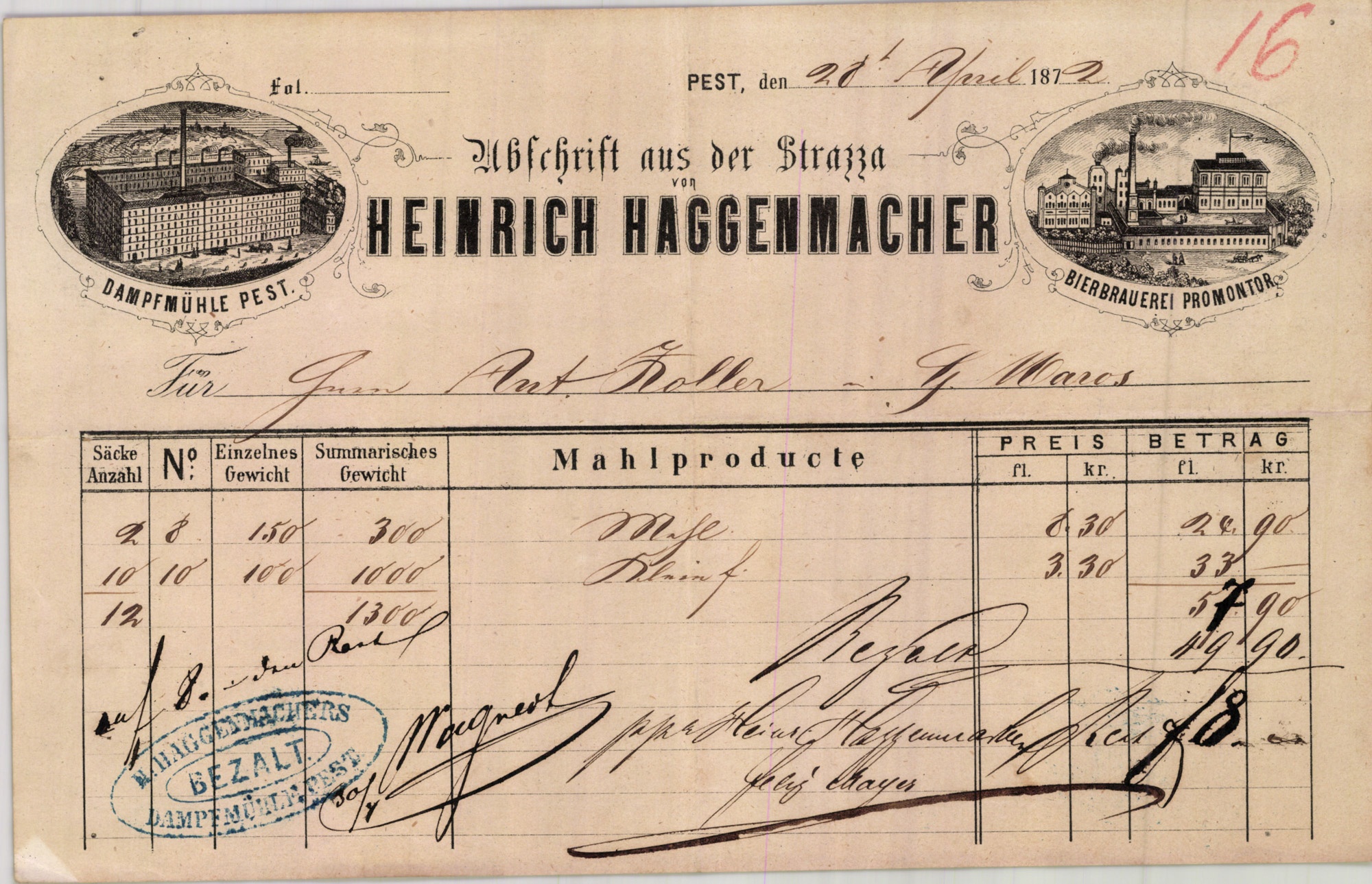 Heinrich Haggenmacher (Magyar Kereskedelmi és Vendéglátóipari Múzeum CC BY-NC-SA)