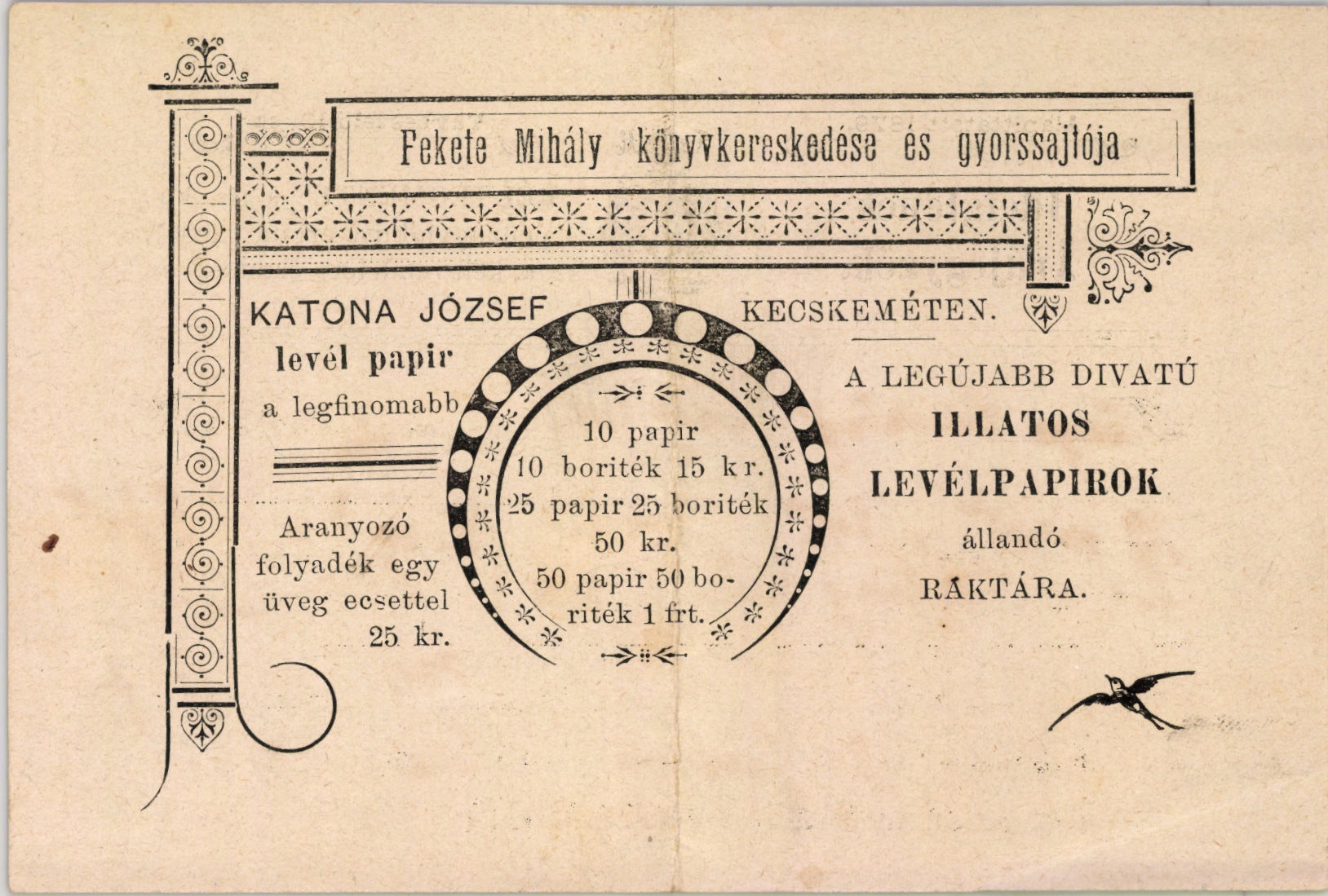 Fekete Mihály könyvkereskedő (Magyar Kereskedelmi és Vendéglátóipari Múzeum CC BY-NC-SA)