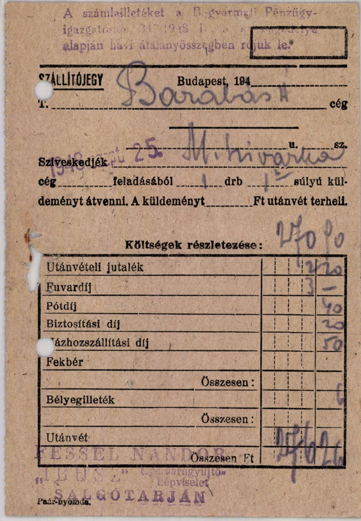 Magyar Szivarkapapír- és Szivarkahüvelygyár RT. (Magyar Kereskedelmi és Vendéglátóipari Múzeum CC BY-NC-SA)