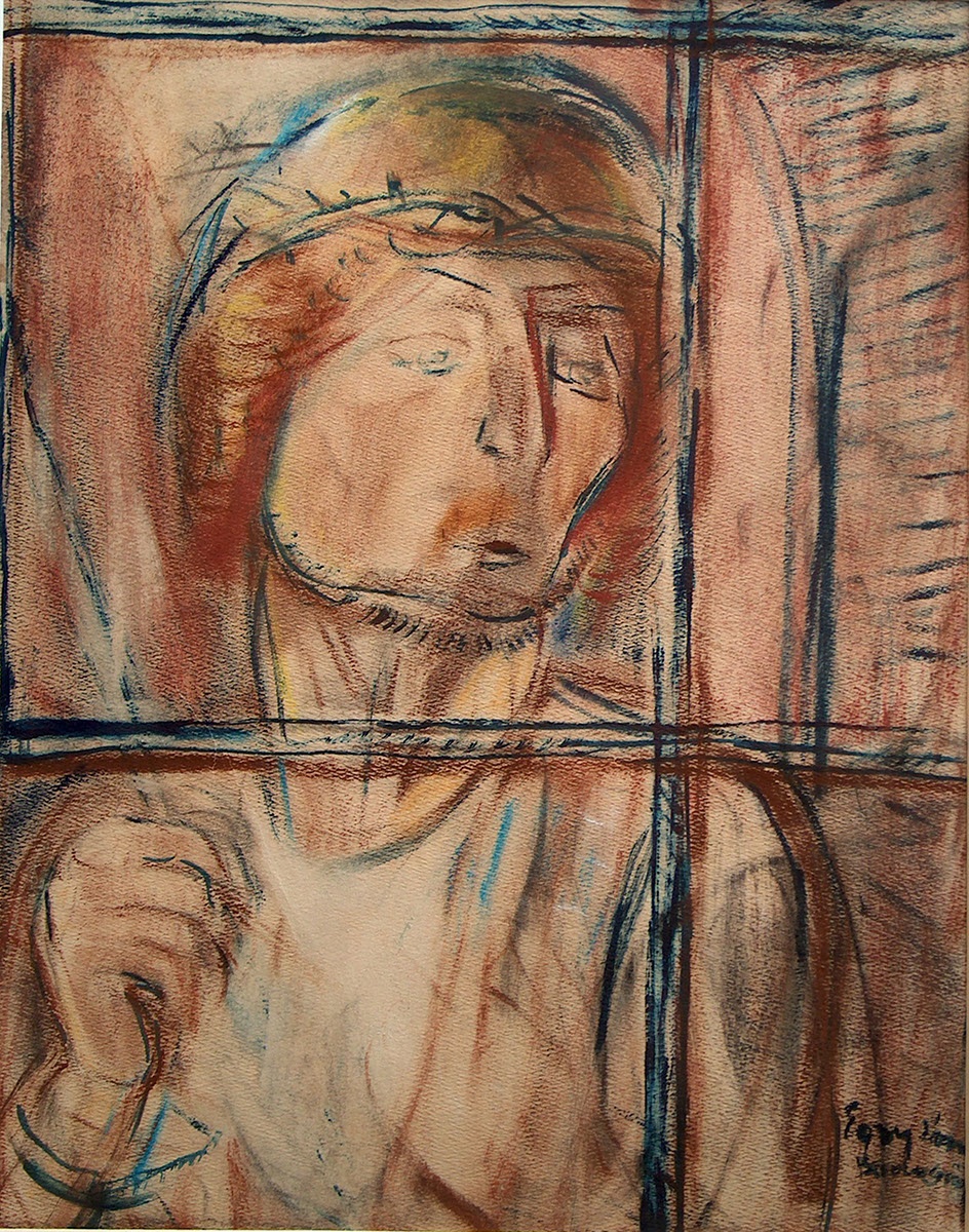 Töviskoszorús Krisztus (Magyar Nemzeti Galéria CC BY-NC-SA)