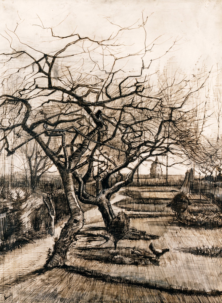 A nueneni kert télen (Szépművészeti Múzeum CC BY-NC-SA)