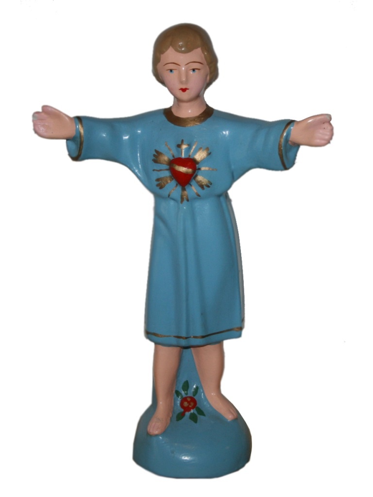 Szobor, gyerek Jézus (Matyó Múzeum, Mezőkövesd CC BY-NC-SA)