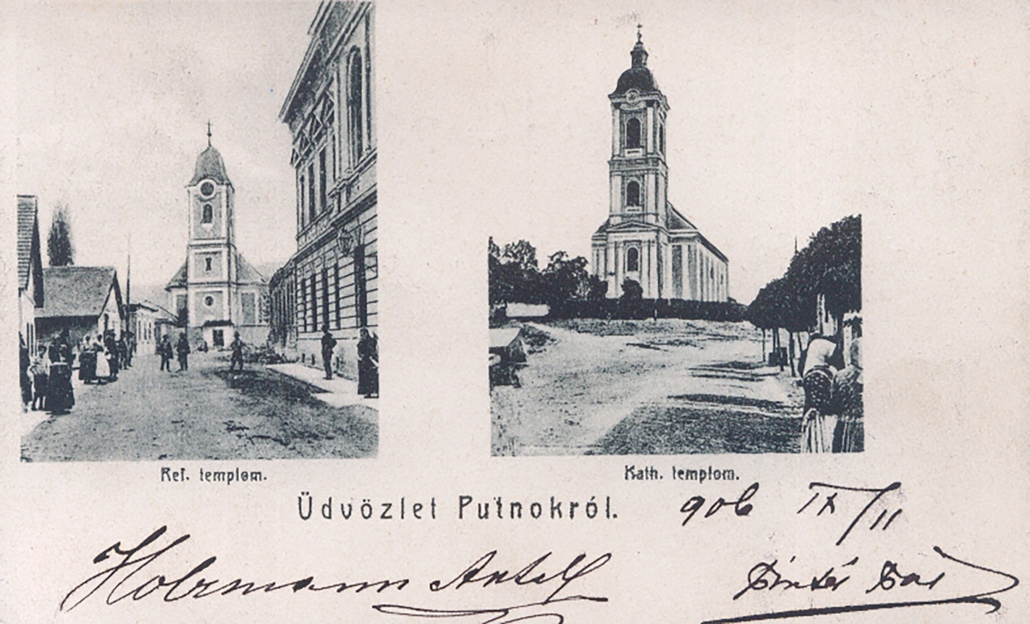 Putnoki képeslap (Gömöri Múzeum, Putnok CC BY-NC-SA)