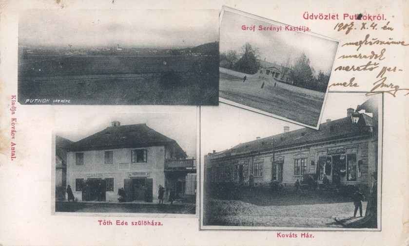 Putnoki képeslap (Gömöri Múzeum CC BY-NC-SA)