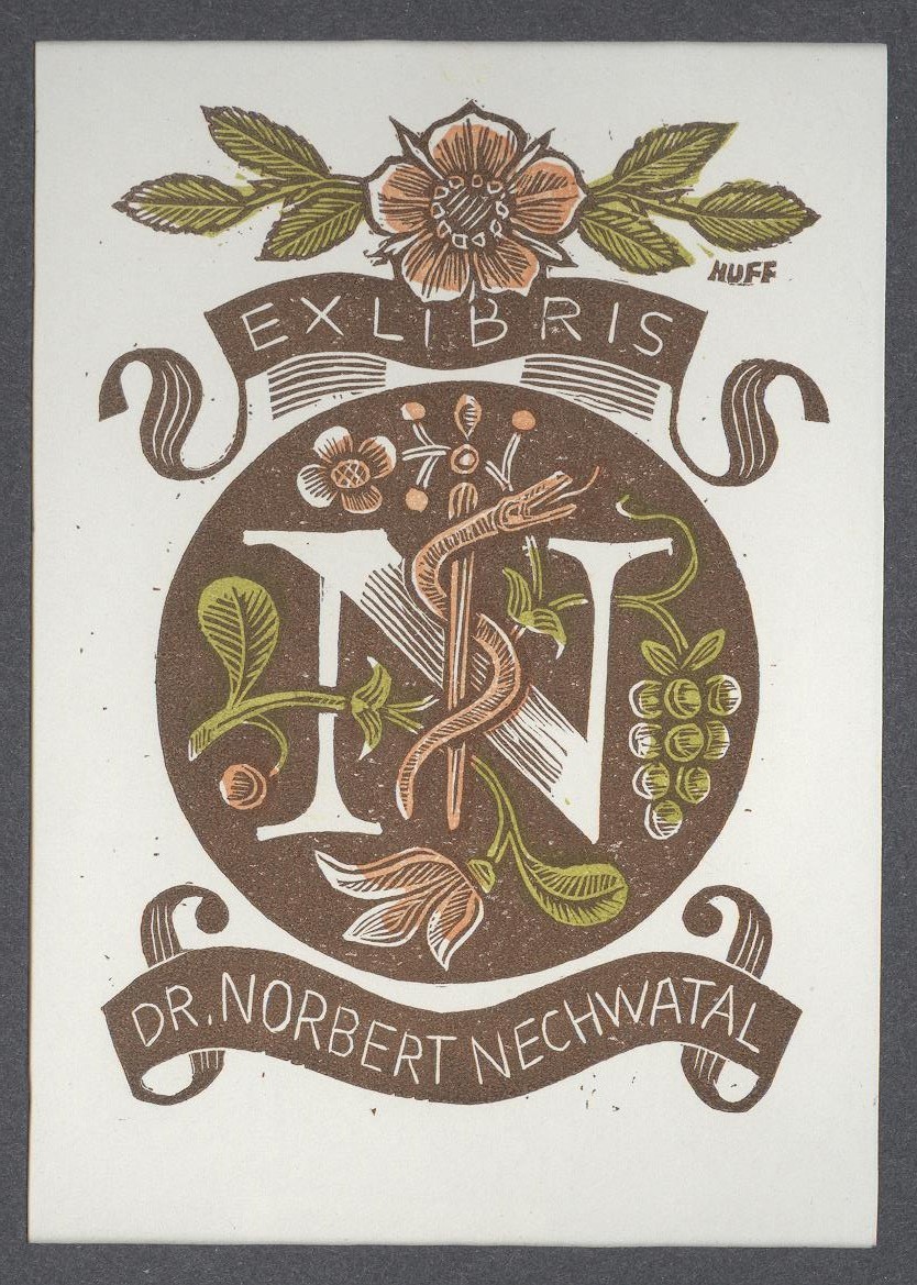 Ex-libris          Dr. Norbert Nechwatal (Holló László Galéria, Putnok CC BY-NC-SA)