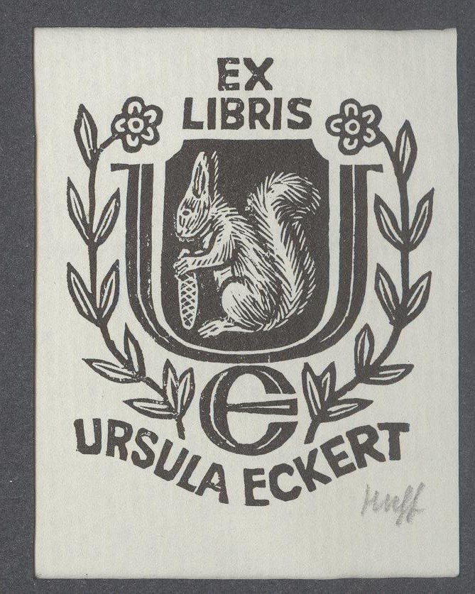 Ex-libris       Ursula Eckert (Holló László Galéria, Putnok CC BY-NC-SA)